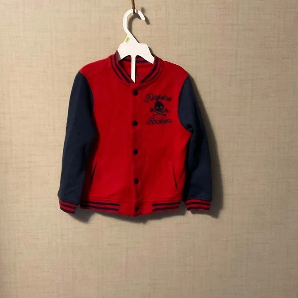 Arizona Jean Company Red and Navy Kids Jacket